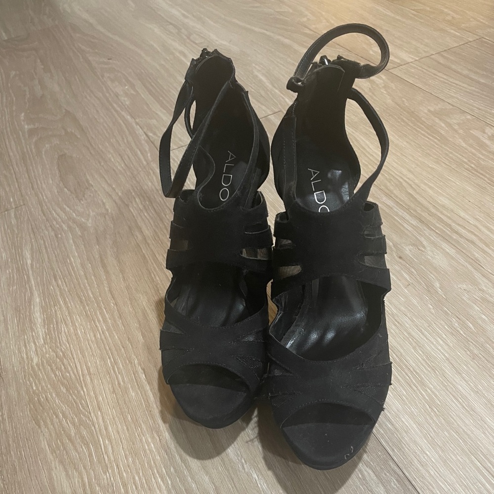 Aldo black high heels